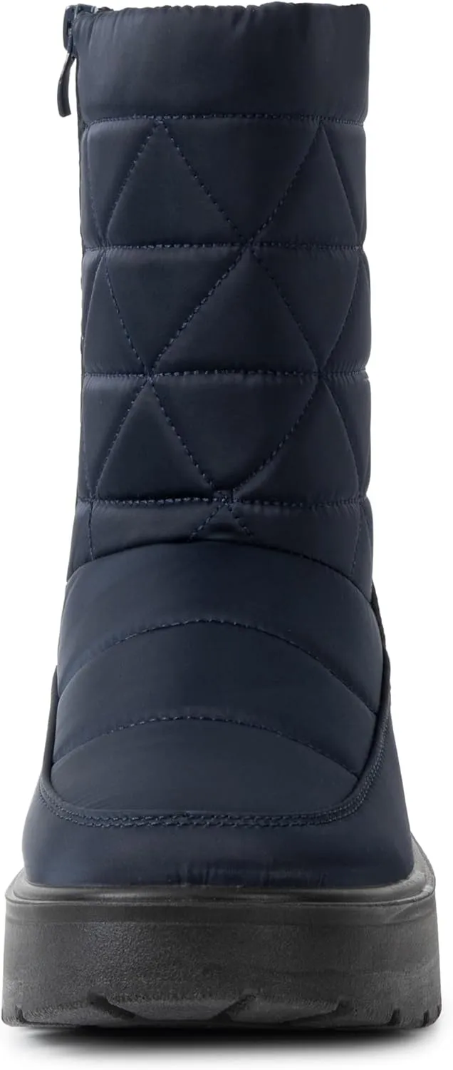 Alpine Swiss Zoey Womens Winter Boots Waterproof Snow Booties Faux Fur Lined Shoes