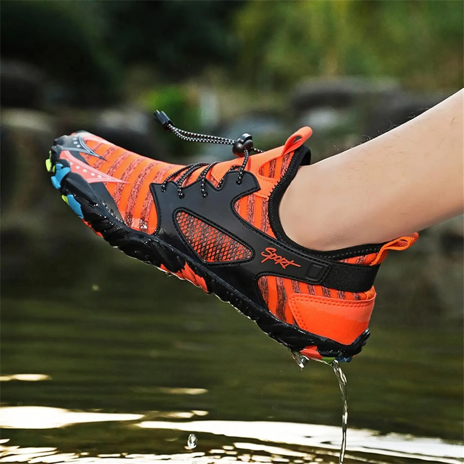 Aqua Socks Water Shoes Barefoot Quick Dry Swim Surf Beach Yoga Camping Boating River Pool Non Slip Outdoor Sport Shoes Spring Shoe for Women 2025
