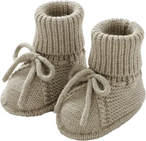 Baby Booties Newborn Sock Shoes Hand Knitting Crochet Infant Boy Girl Cozy Shoes Indoor Breathable Walking Shoes