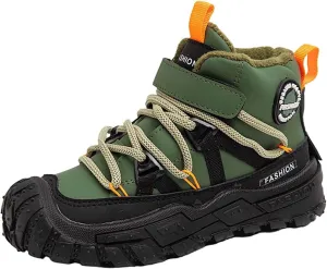 Baby Girls Winter Snow Boots Kids Winter Boots Fur Lined Snow Shoes Baby Boys Girls Ankle Boots Casual Non-Slip Boot