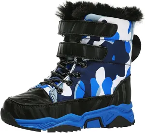 Baby Girls Winter Snow Boots Kids Winter Thermal Non Slip Windproof Snow Boots Baby Boys Girls Kids Ankle Boots Shoes