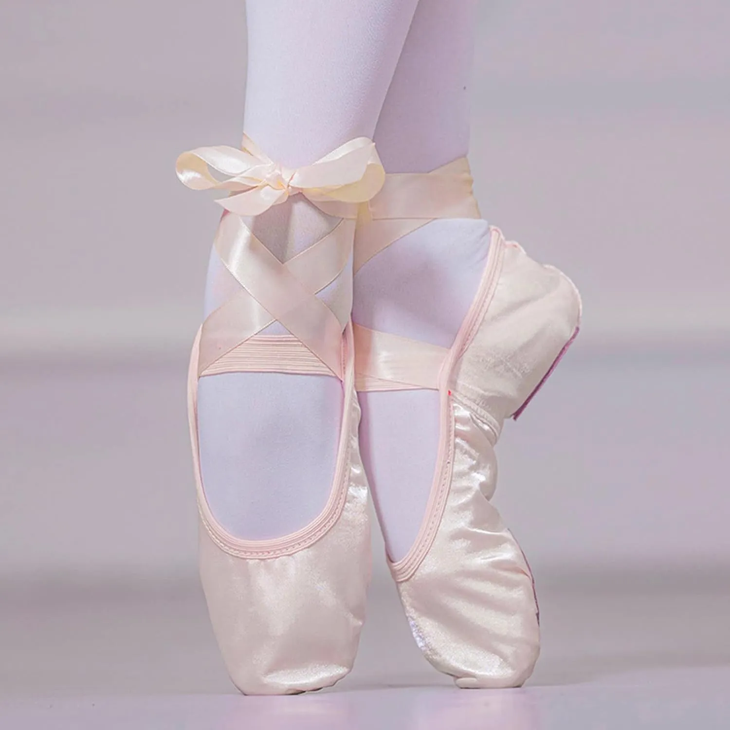 Ballet Shoes for Girls Ribbons Ballet Slippers Dance Shoes Toddler Girl Ballet Flat Toddler Girl Ballet Shoes