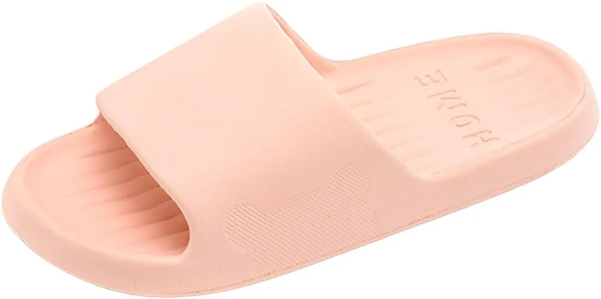 Bath Slippers Mens Cloud Slides Womens Shower Shoes Showers Sandals Non-Slip Drainage Hole Dry Quickly