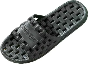 Bathroom Slippers Men Womens Slides Slides for Men Shower Shoes Women Lightweight Indoor Bathroom Slippers