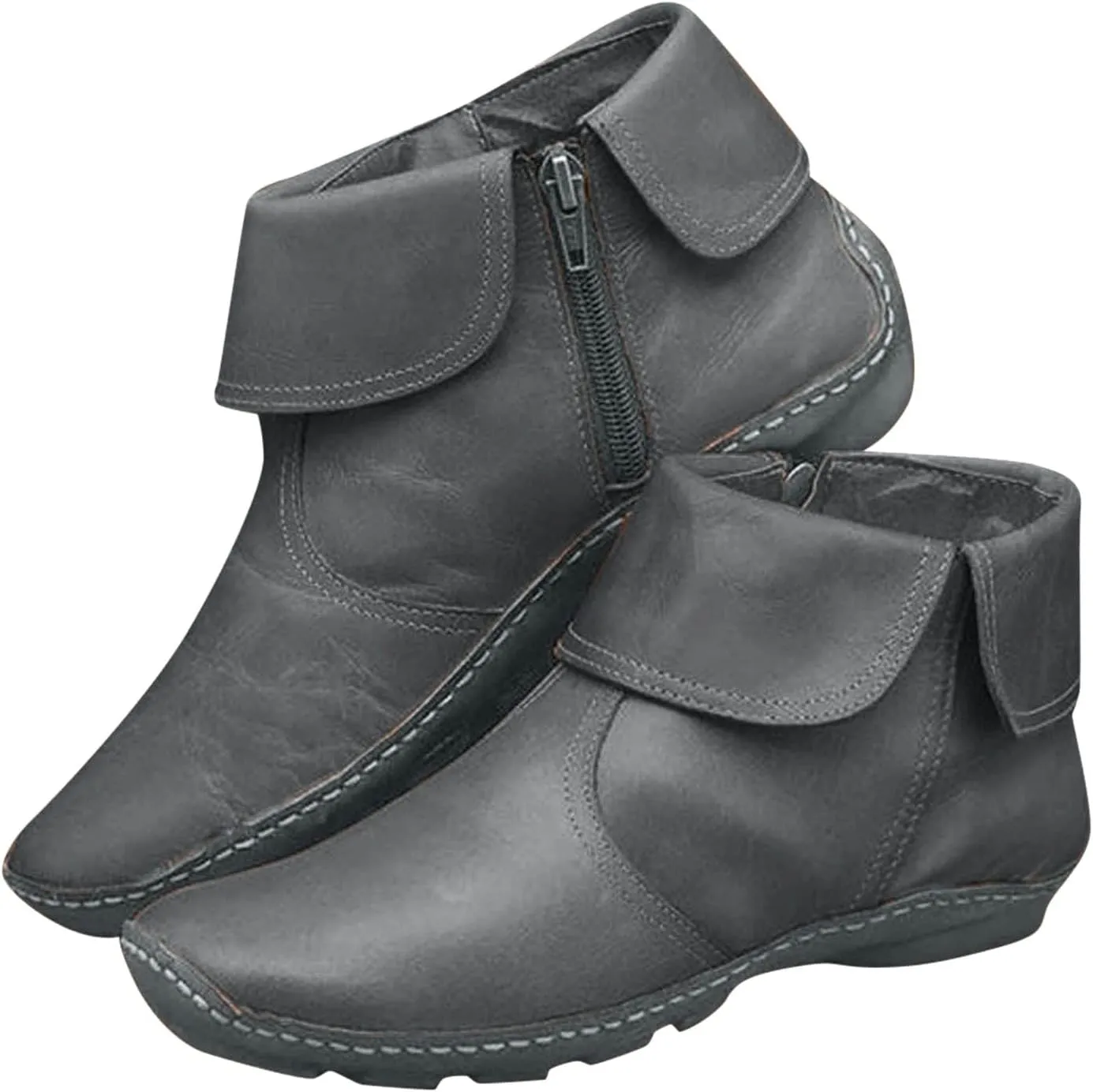 Booties for Women Ankle Booties Flat Comfort Classic Ankle Boots Western Casual Dressy Wide Width Boots