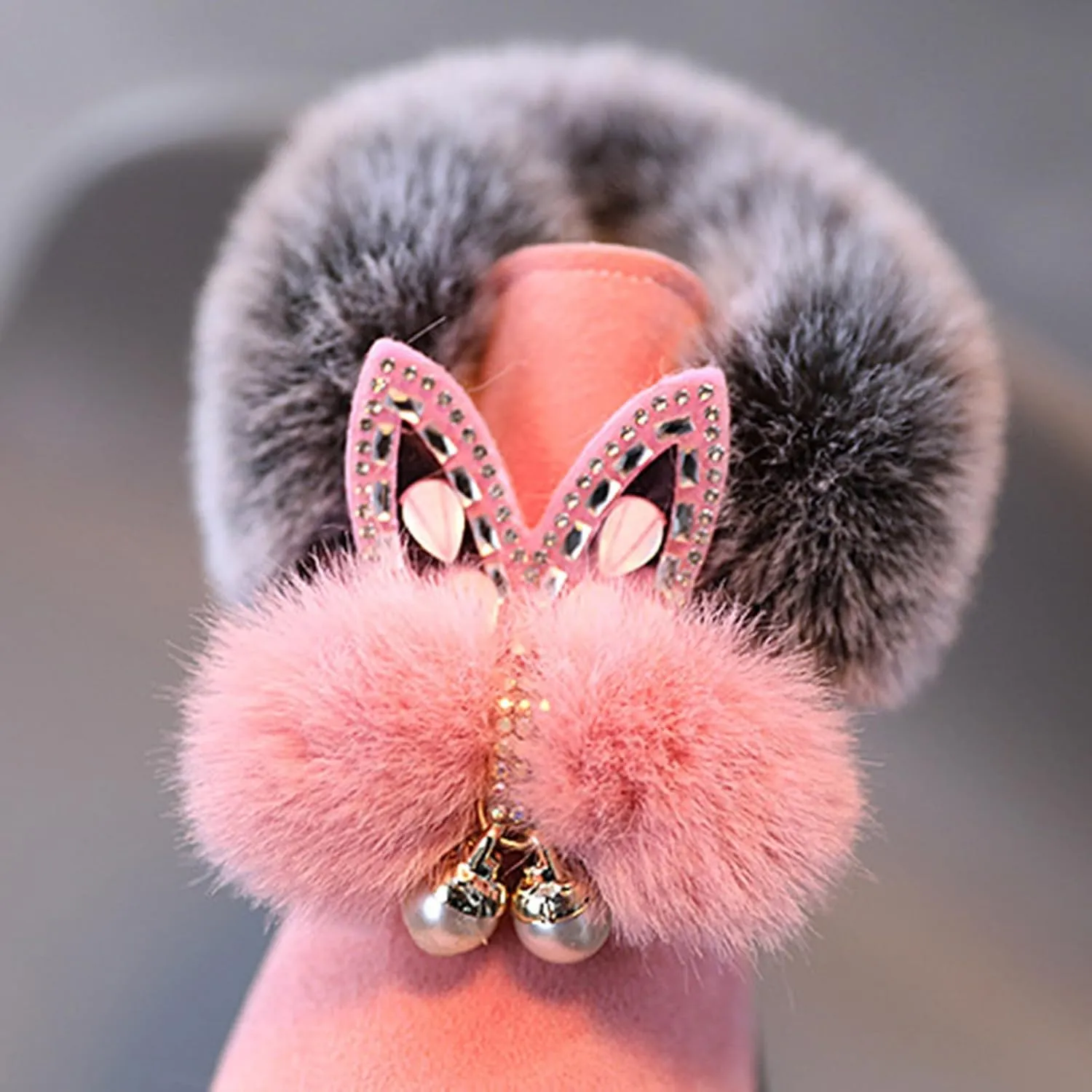 Boots for Girls Kid Winter Waterproof Snow Boots Outdoor Warm Faux Fur Lined Shoes Cold Weather Warm Resistance Boots