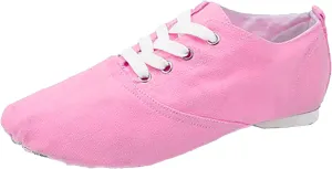 Canvas Ballet Shoes for Girls Ballet Girls Dance Shoes Stretch Split Sole Ballet Slippers Flat for Perform Dance Yoga