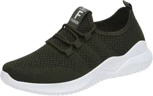 Casual Sneakers for Women Lightweight Breathable Non Slip Mesh Hollow Out Walking Shoes Work Shopping Travel Canvas Shoes Comfortable Sports Workout Gym Sneakers for Running