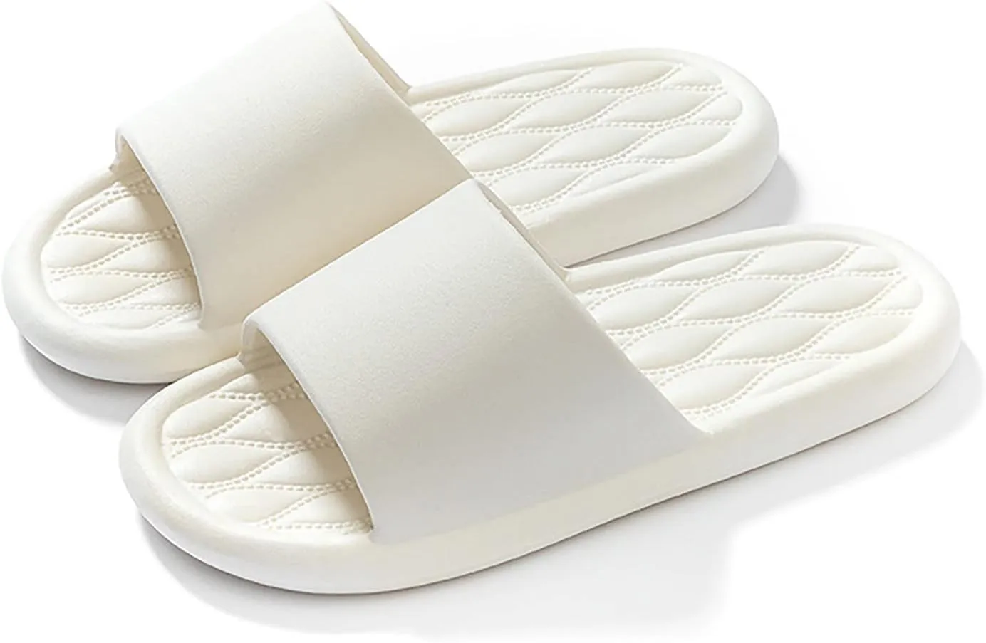 Cloud Slippers for Men Womens Slides Bathroom Slippers Men Slides for Women Lightweight Spa Public
