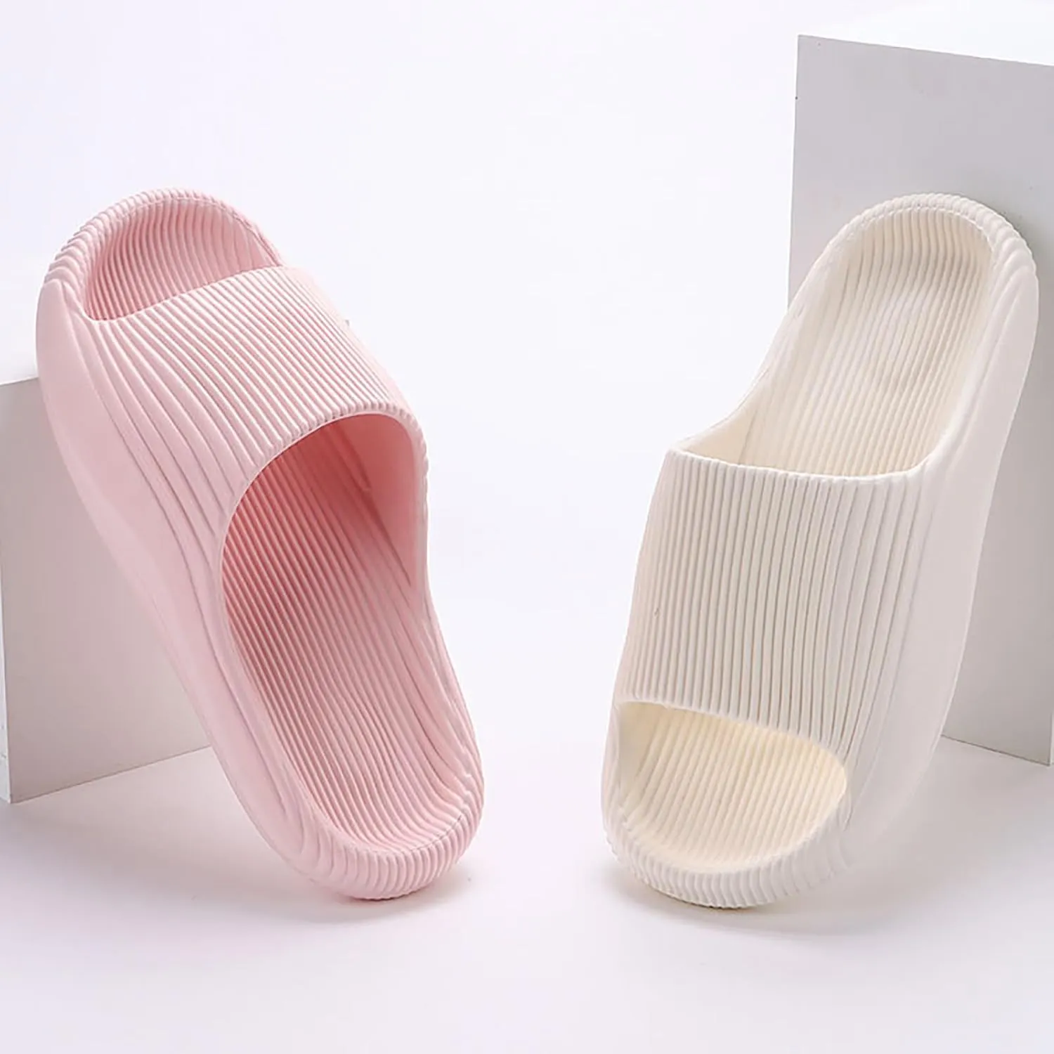 Female EVA Feet Feeling Foreign Trade Oversized Slippers Couple Thick Sole Home Sandal Slippers Foam Shoe