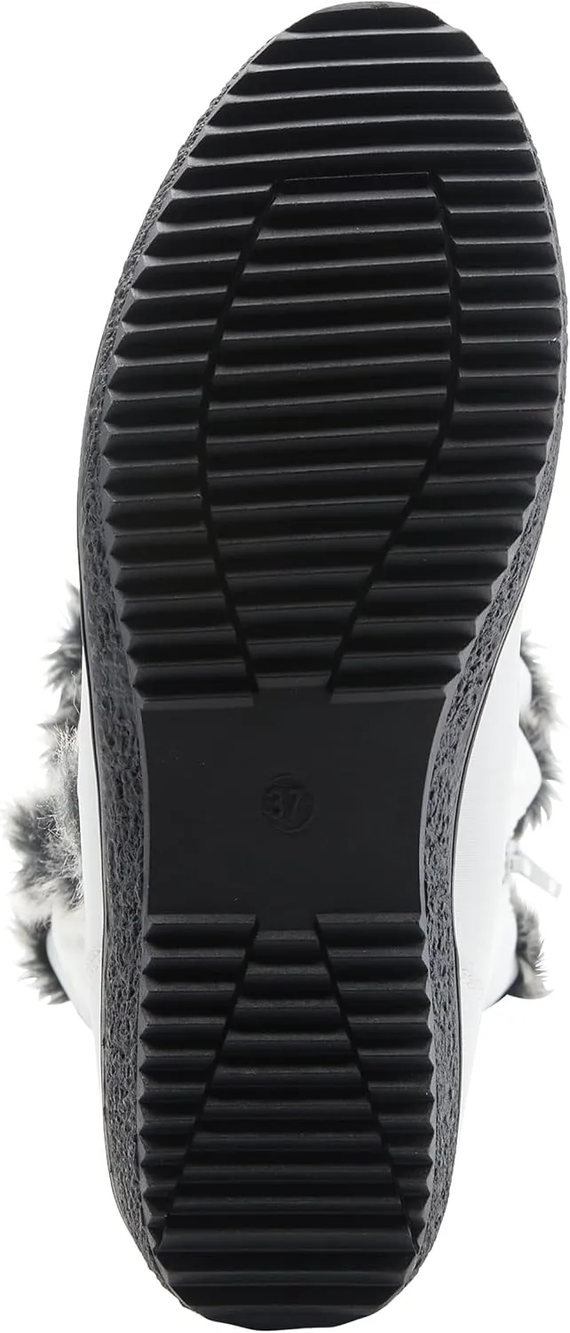 Flexus Spring Step Citywalk Tall Waterproof Winter Boots for Women - Ladies Snow Boots with Cozy Nylon & Faux Fur Lining - Women's Mid-Calf Boots with Zipper Closure
