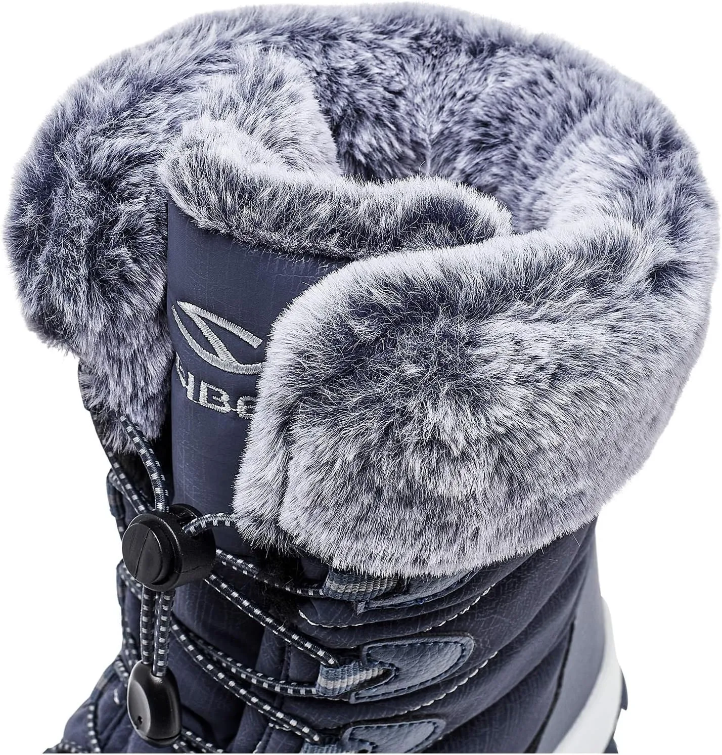 HOBIBEAR Kids Winter Snow Boots Waterproof Outdoor Warm Faux Fur Lined Shoes