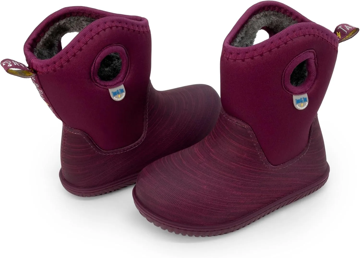 JAN & JUL Waterproof Insulated Winter Boots for Toddlers and Kids