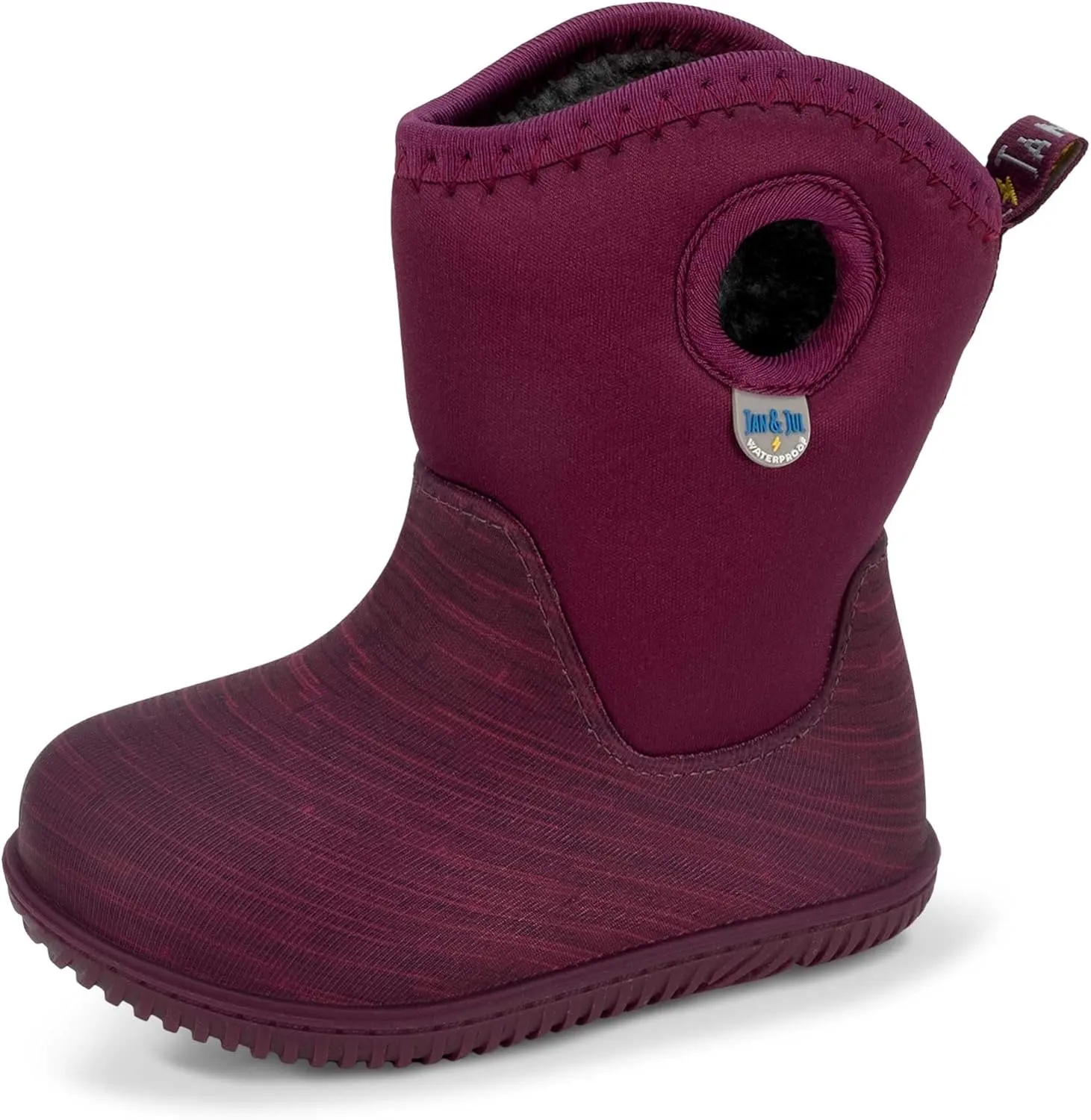 JAN & JUL Waterproof Insulated Winter Boots for Toddlers and Kids