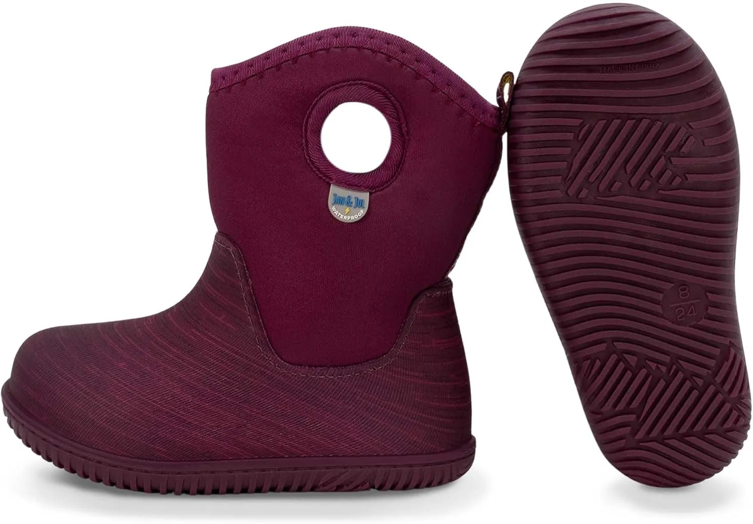 JAN & JUL Waterproof Insulated Winter Boots for Toddlers and Kids