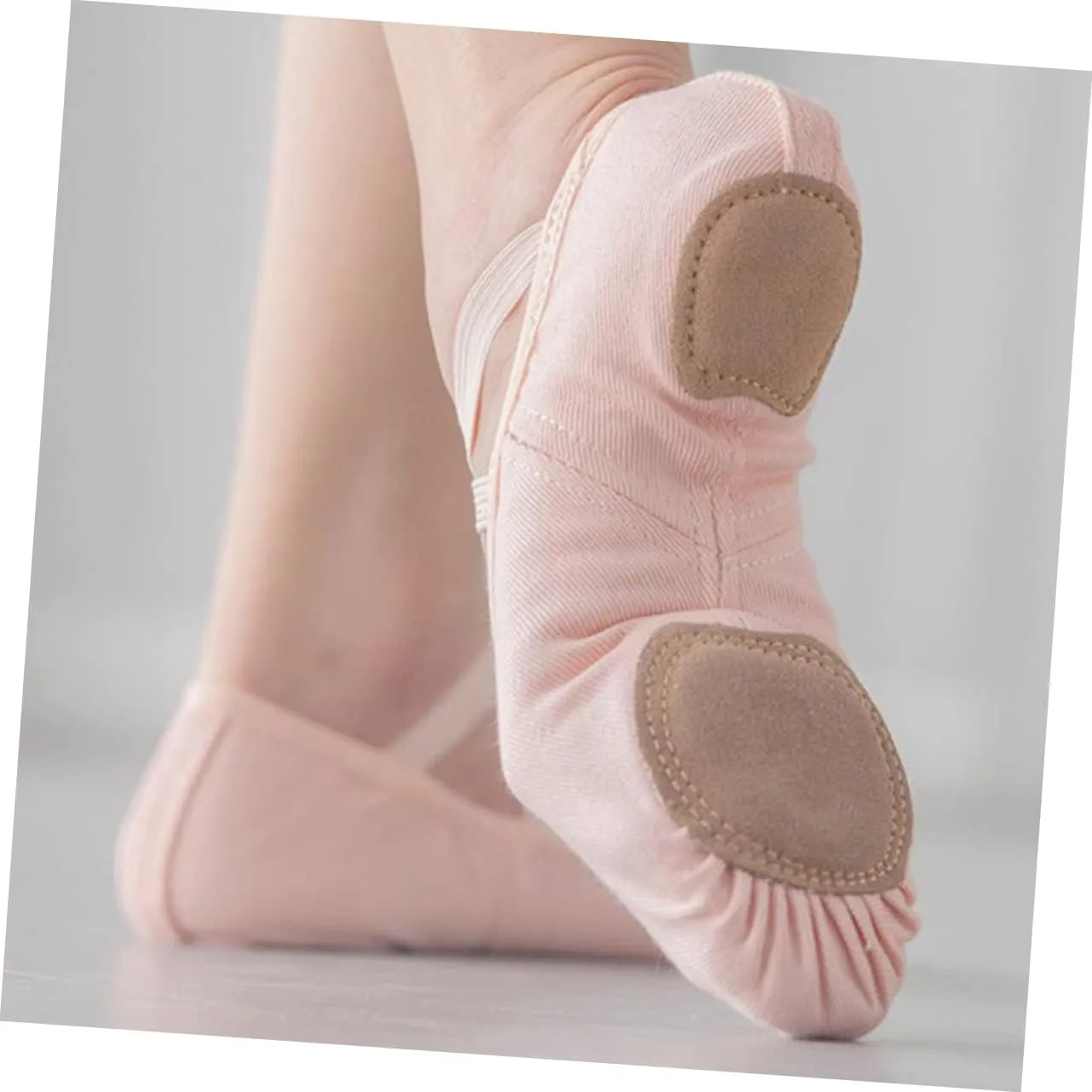 KESYOO Ballet Dance Shoes Canvas Ballet Shoes Ladies Flat Dress Shoes Dance Shoe Flats for Toddler Girls Soft Sole Shoes Ballet Slipper Exercise Shoes Girl Child Foldable