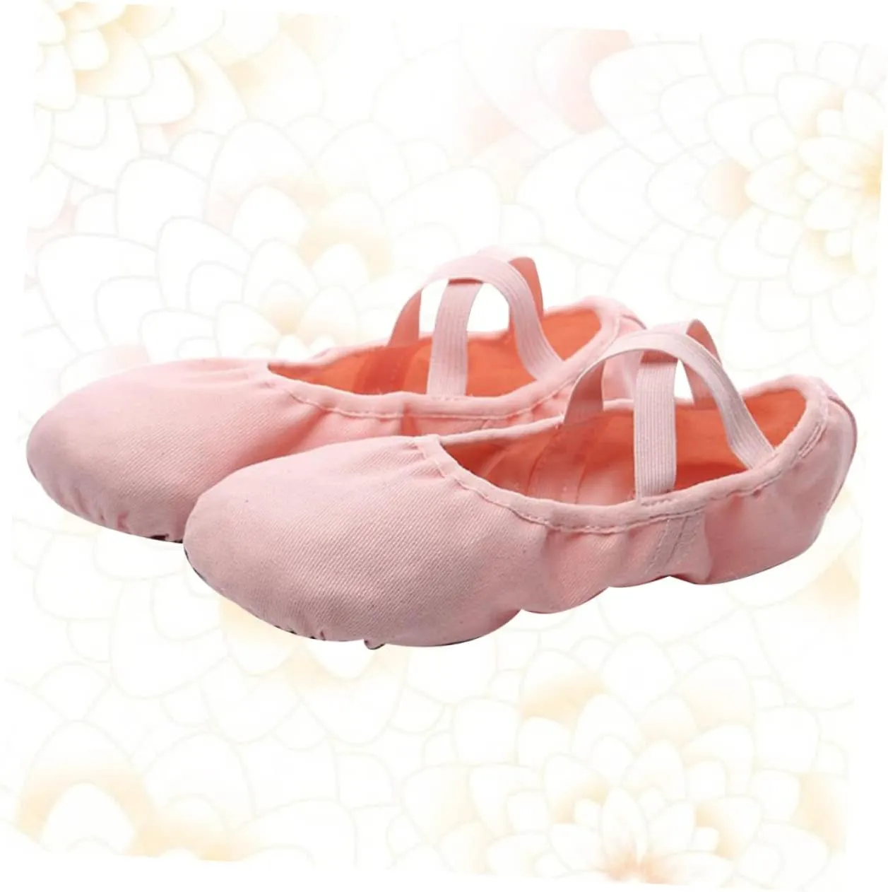 KESYOO Ballet Dance Shoes Canvas Ballet Shoes Ladies Flat Dress Shoes Dance Shoe Flats for Toddler Girls Soft Sole Shoes Ballet Slipper Exercise Shoes Girl Child Foldable