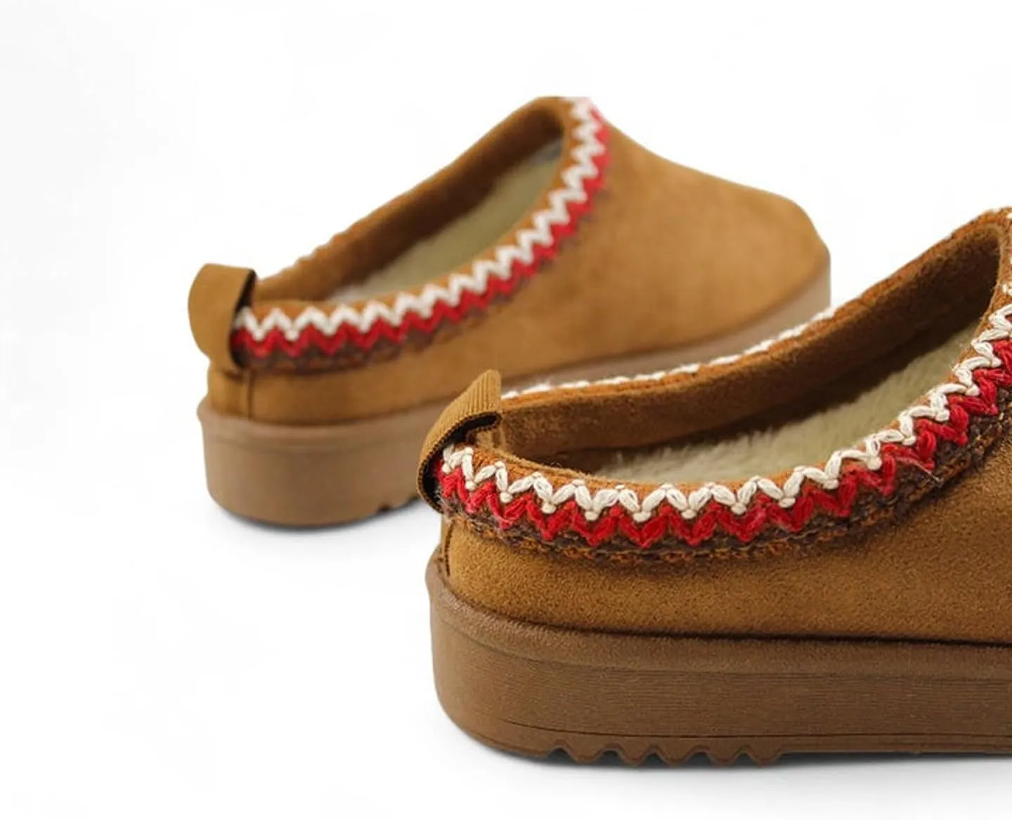 Kids & Girls Mini Low Ankle Boot Fur Lined Warm Slipper Shoes