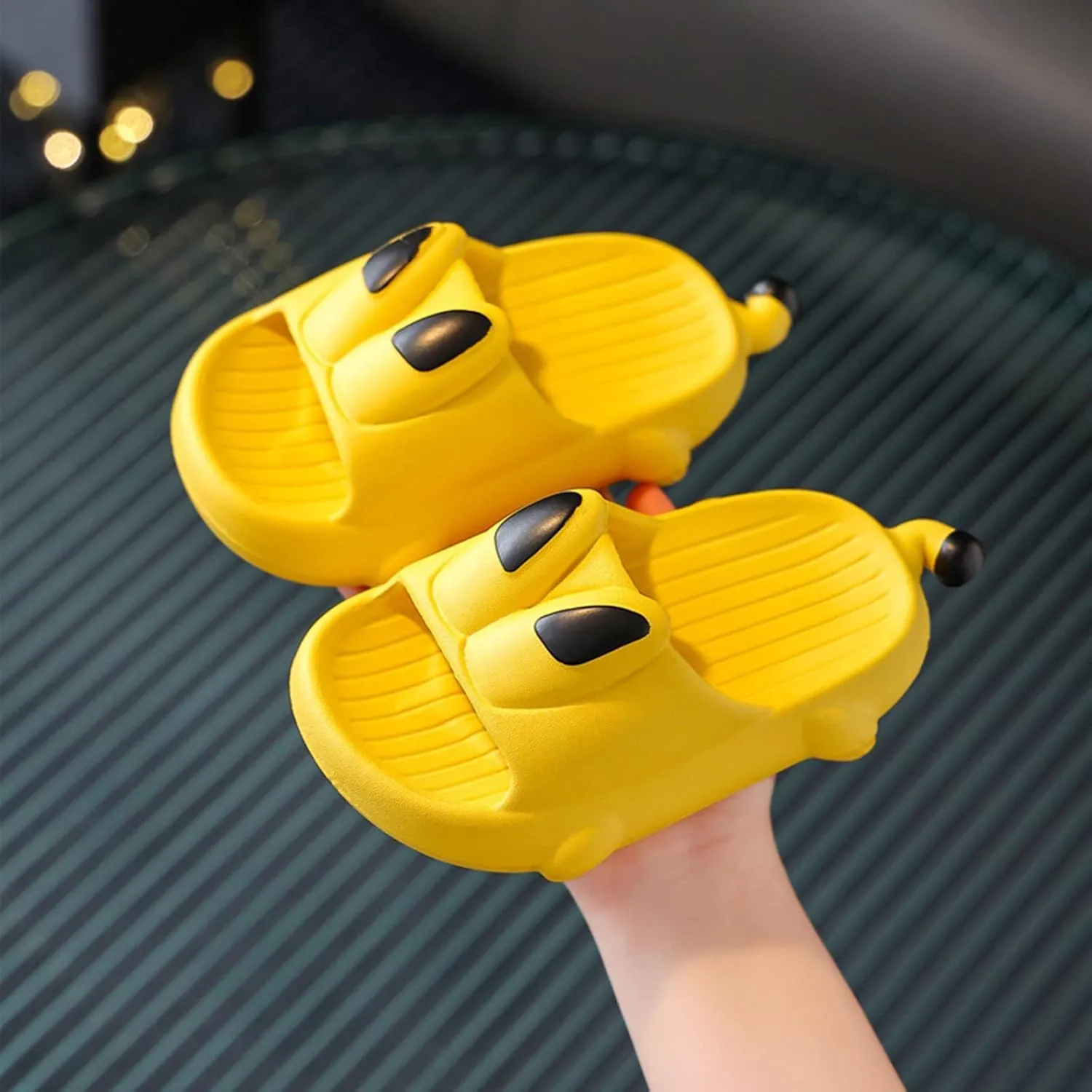Kids Rainbow Flip Flops Girls Children Boys Girls Summer Slippers Quick Dry Shower Cute Cartoon Toddlers Beach