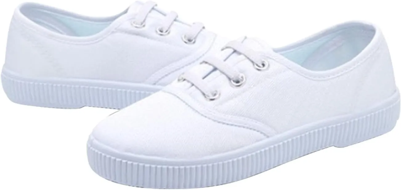 Kids Sneakers Athletic Sport Shoes Light Weight Slip on Slip on Sneakers Loafers Shoes White Casual Fashion Shoes