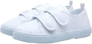 Kids Sneakers Athletic Sport Shoes Light Weight Slip on Slip on Sneakers Loafers Shoes White Casual Fashion Shoes