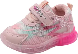 Light Up Shoes for Boys Girls Toddler Led Walking Shoes Kids Non Slip LED Mesh Breathable Outdoor Casual Shoes