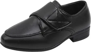 Little Girl's Slip On Loafers Low Heel Casual Shoes Flat Sneakers Kids Fashion Leather 𝐖aterproof Hook Shoes