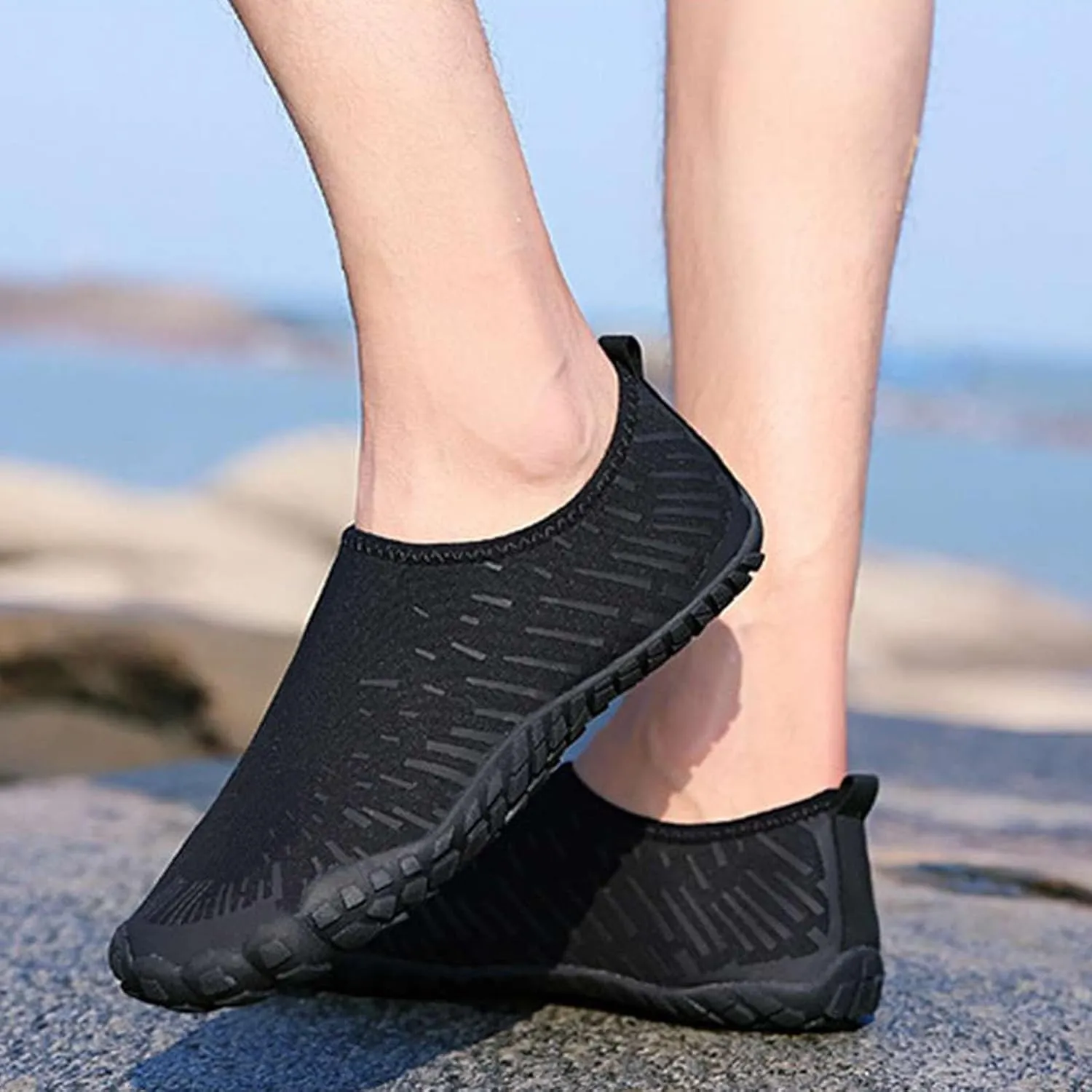 Mens Size 9 Wide Water Shoes Quick Drying Slip On Water Hiking Shoes for Men Wide Water Shoes for Women Jogging Quick Dry Pool Sports Sneaker for Pool Beach Surf Walking Water Park