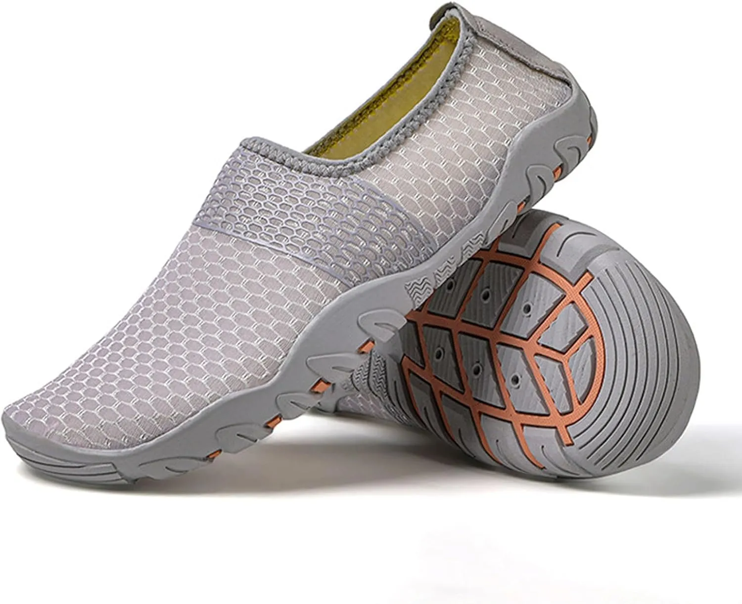 Mens Water Shoes Size 11 Wide Width Closed Toe Non Slip Outdoor Beach Swimming Aqua Socks Surf River Boat Sea Yoga