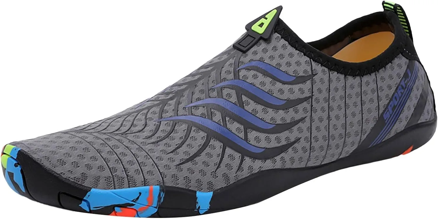 Mens Womens Aqua Shoes Quick Dry Water Swim Beach Pool Surf Hiking Kayaking Diving Yoga Barefoot Outdoor Sports Breathable