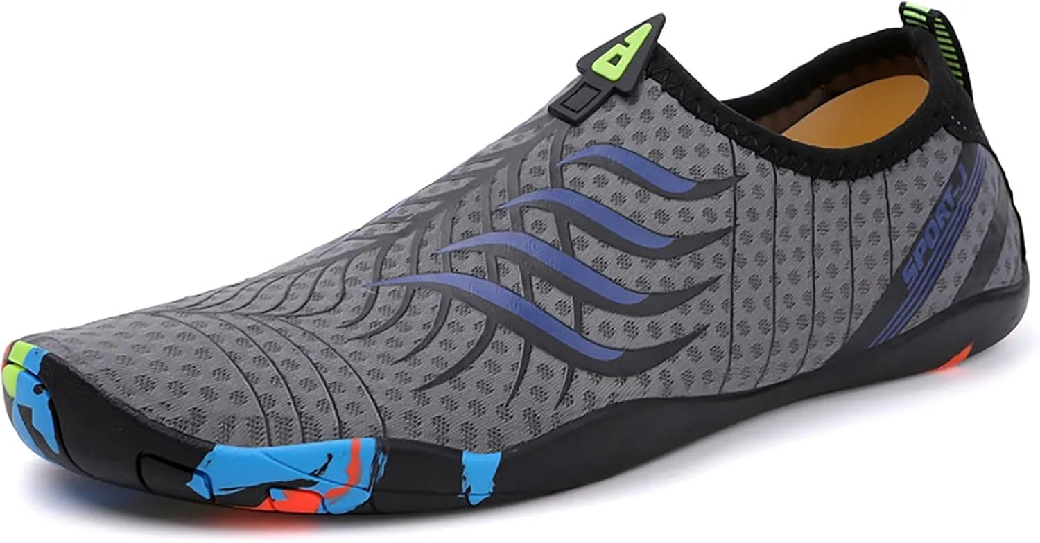 Mens Womens Aqua Shoes Quick Dry Water Swim Beach Pool Surf Hiking Kayaking Diving Yoga Barefoot Outdoor Sports Breathable