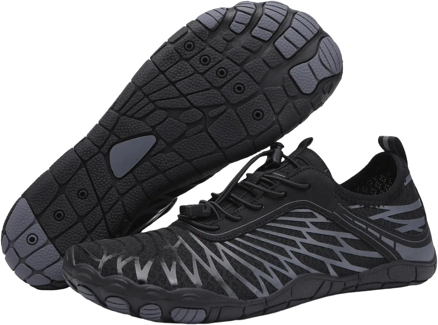 Mens Womens Water Sport Shoes Hiking Footwear Pro Barefoot Shoes Lightweight Quick Drying Aqua Shoe Outdoor Athletic Sport Sneakers Kayaking Boating Hiking Surfing Walking