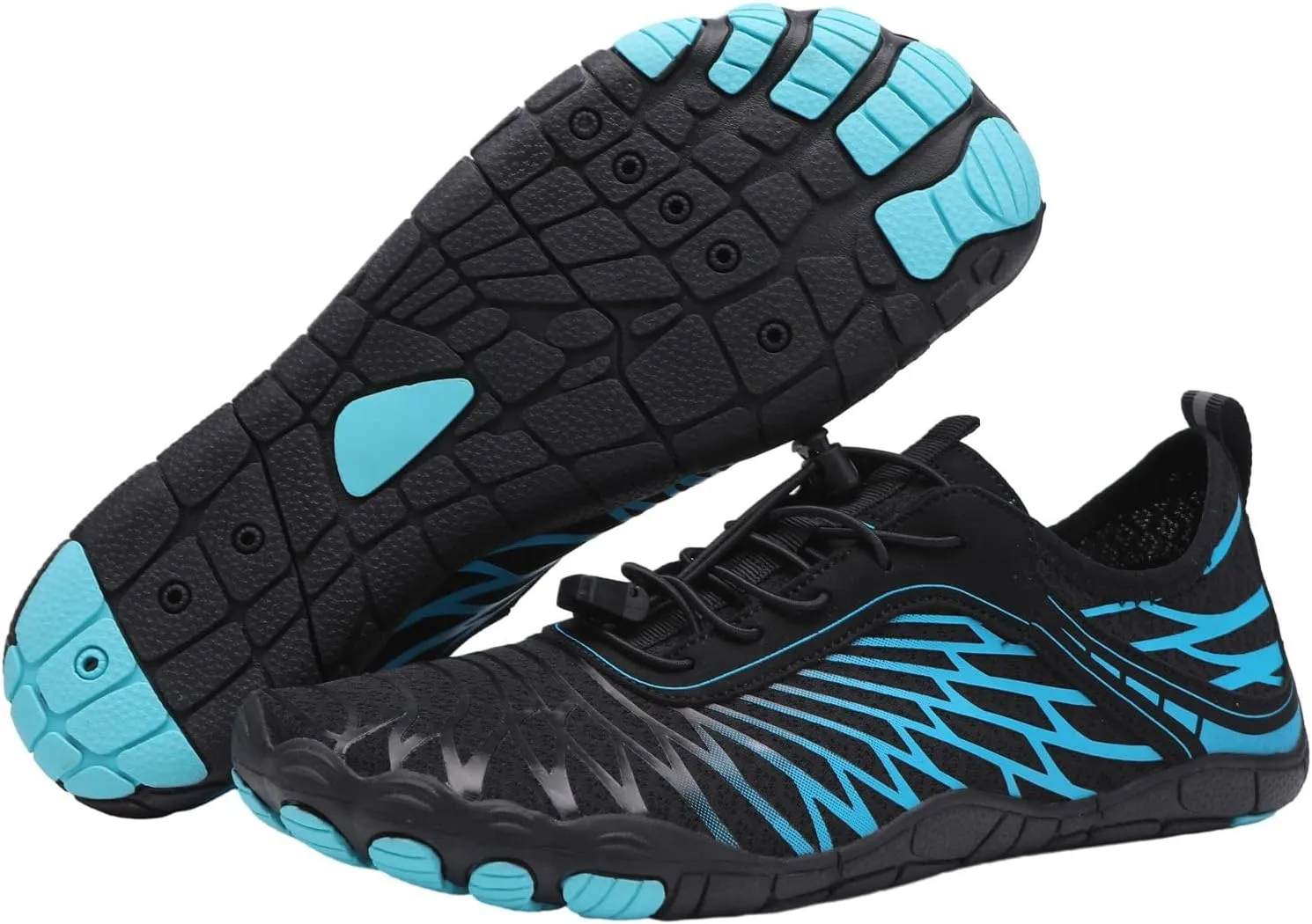 Mens Womens Water Sport Shoes Hiking Footwear Pro Barefoot Shoes Lightweight Quick Drying Aqua Shoe Outdoor Athletic Sport Sneakers Kayaking Boating Hiking Surfing Walking