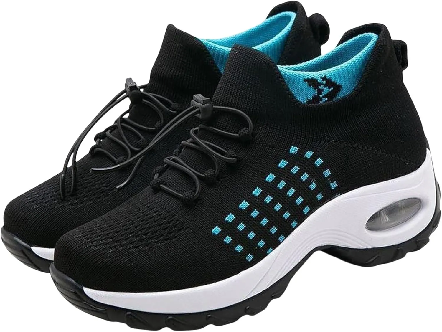 Orthopedic Sneakers for Women Slip-On Breathable Mesh Trainers Fashion Comfortwear Ortho Shoes Casual Ladies Air Cushion Athletic Shoes Lightweight Breathable Walk Shoe