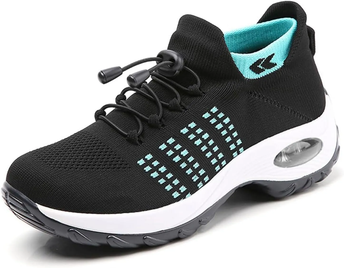 Orthopedic Sneakers for Women Slip-On Breathable Mesh Trainers Fashion Comfortwear Ortho Shoes Casual Ladies Air Cushion Athletic Shoes Lightweight Breathable Walk Shoe