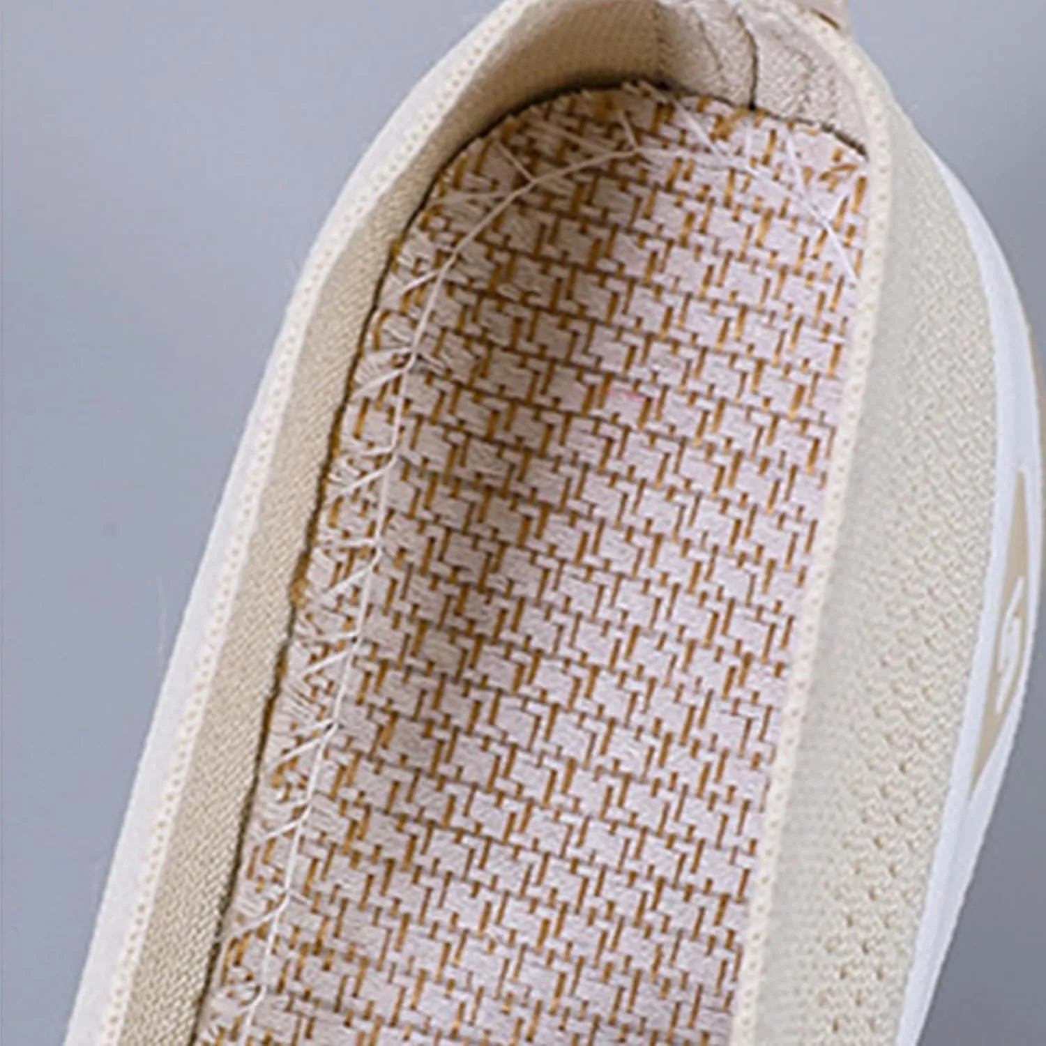 Orthopedic Sneakers for Women Summer Breathable Mesh Slip On Soft Sole Walking Shoes Lightweight Casual Comfortable Fashion Tennis Shoes with Arch Support