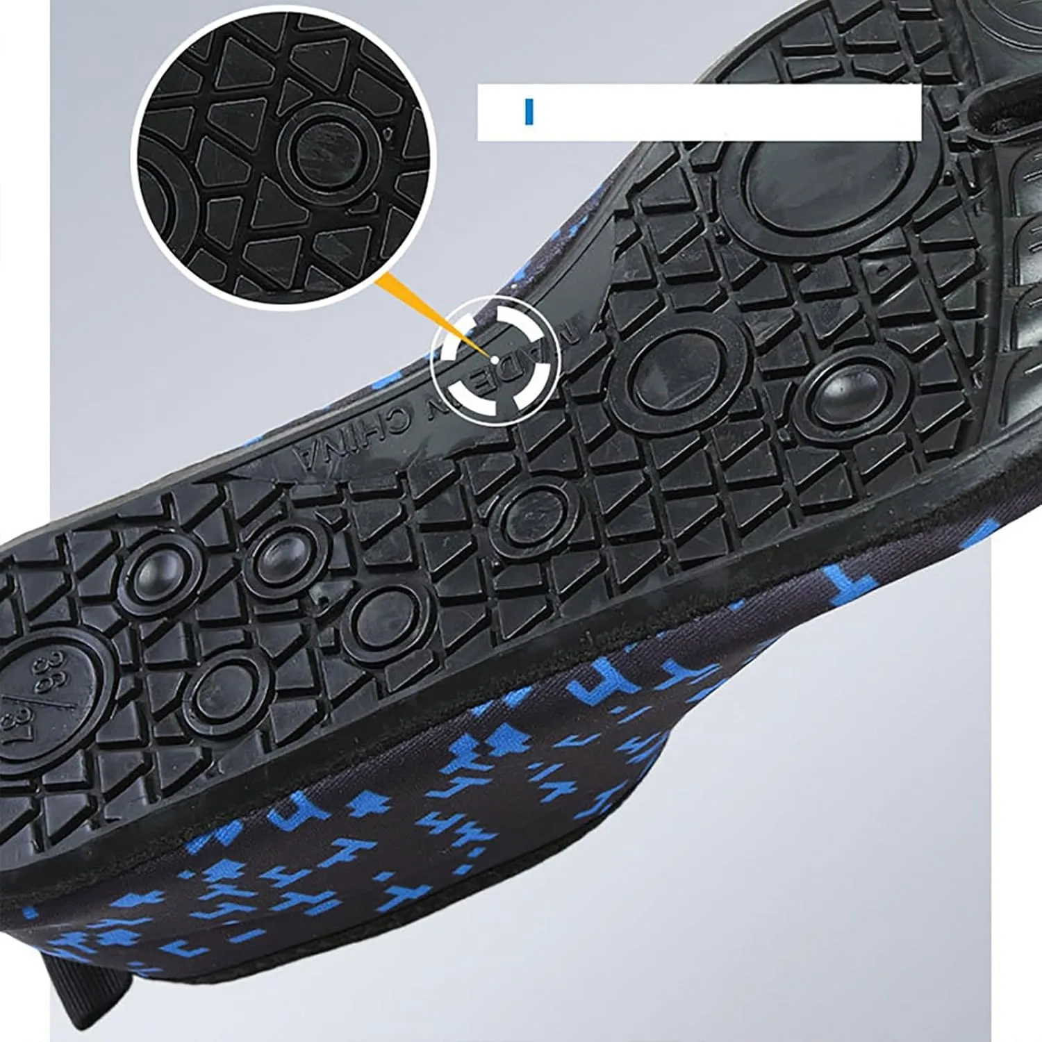 Quick Dry Aqua Water Shoes for Men Women Barefoot Swim Beach Pool Surf Hiking Kayaking Diving Yoga Sports Lightweight Breathable Socks