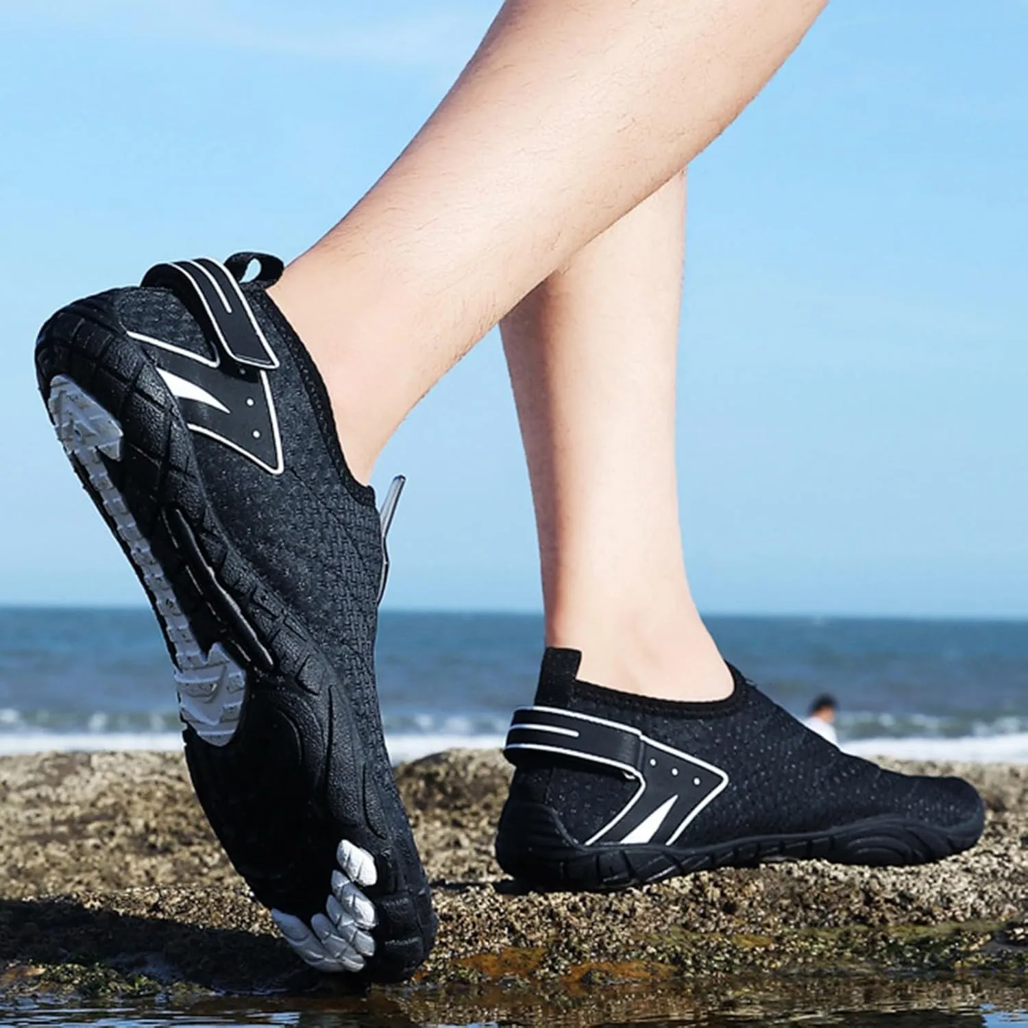 Quick Dry Swim Shoes for Men Women Barefoot Aqua Water Beach Pool Surf Hiking Kayaking Diving Yoga Outdoor Sports Lightweight