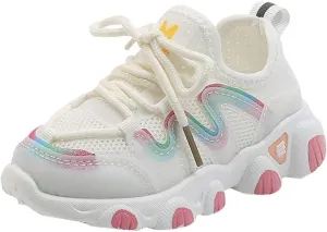 Shoes for Girls Baby Soft Up Shoes Toddler Breathable Infant Kids Girls Lace Mesh Baby Shoes Gift