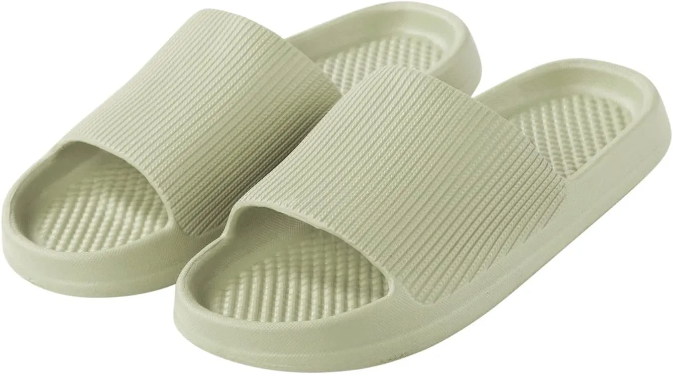 Shower Sandals Womens Slippers Sandals Indoor Slippers Cloud Slippers for Men Non Slip Quick Drying Shower Slides