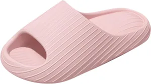 Shower Slides for Women Shower Shoes with Drainage Holes Comfortable Slides Sandals Women's Fashion Slippers