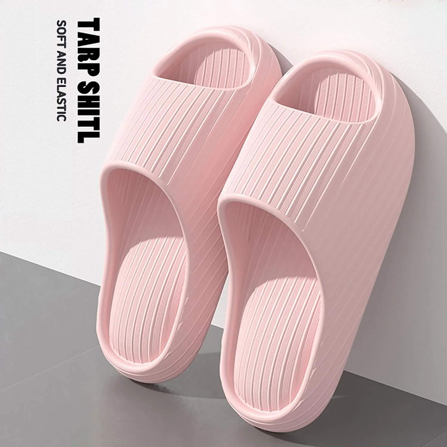 Shower Slides for Women Shower Shoes with Drainage Holes Comfortable Slides Sandals Women's Fashion Slippers
