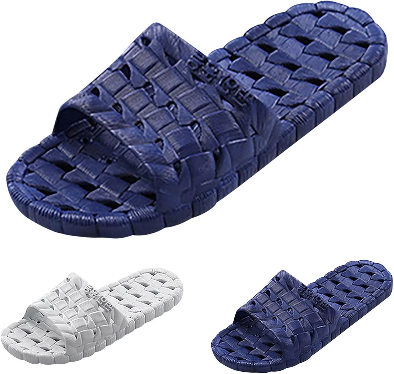 Slides for Men Shower Shoes Women Cloud Slippers for Men Womens Slides House Indoor Bathroom Slippers