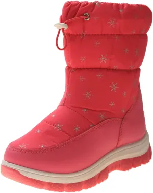Snow Boots Kids Toddler Winter Ankle Boots Fur Lined Boots Shoes Windproof Baby Boys Girls Booties Outdoor School Boots