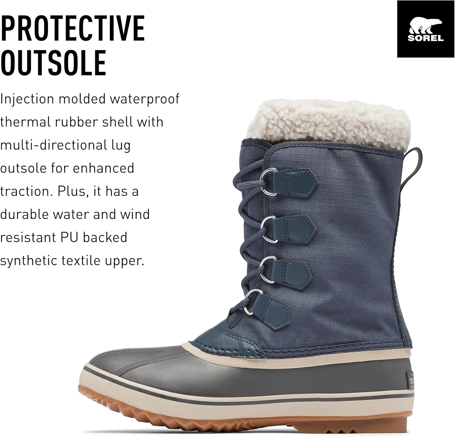 SOREL Men's 1964 Pac Nylon Waterproof Boot