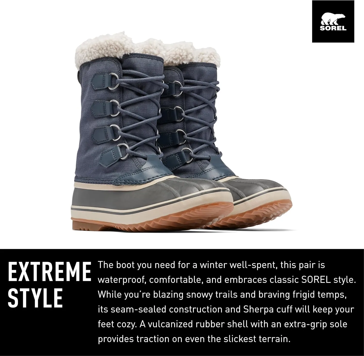SOREL Men's 1964 Pac Nylon Waterproof Boot
