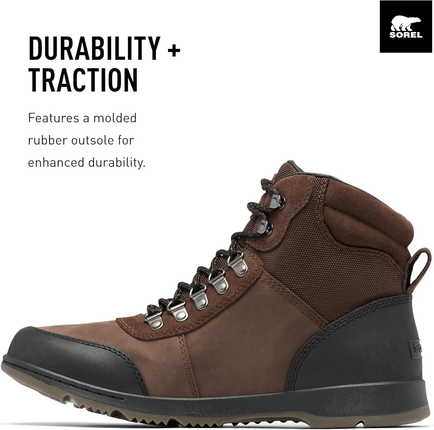 Sorel Men's Ankeny II Hiker Waterproof Boots