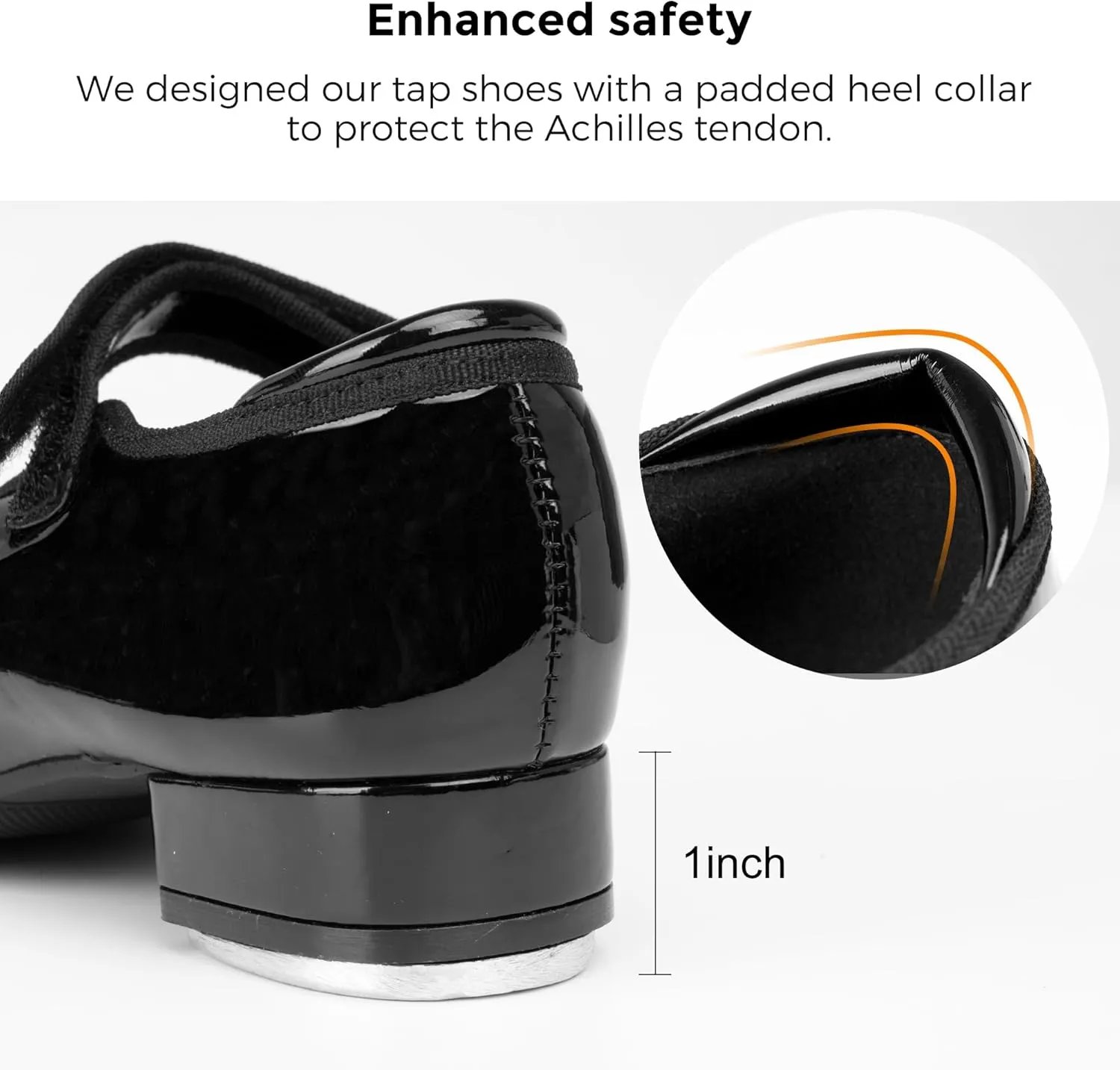 Stelle Tap Shoes for Girls Toddler Boys PU Leather Dance Shoes(Toddler/Little Kid/Big Kid)