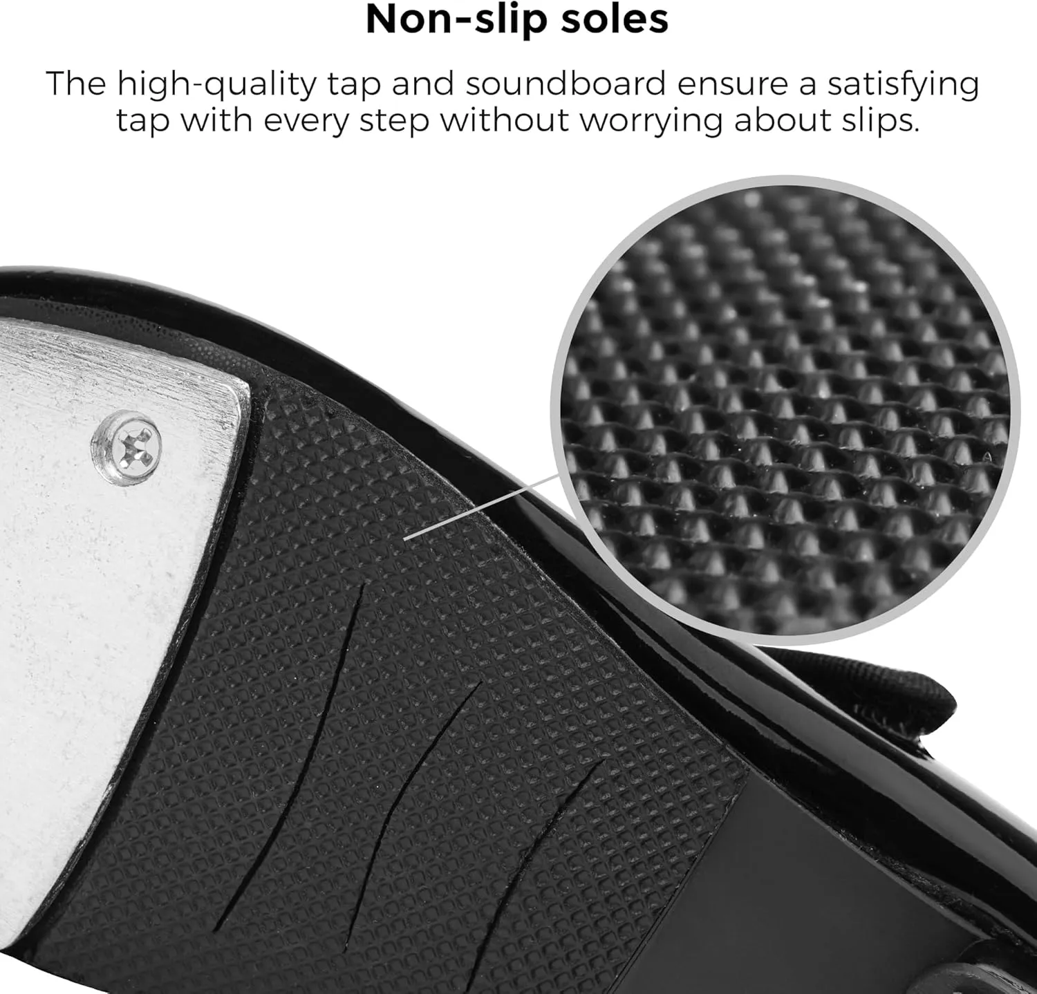 Stelle Tap Shoes for Girls Toddler Boys PU Leather Dance Shoes(Toddler/Little Kid/Big Kid)