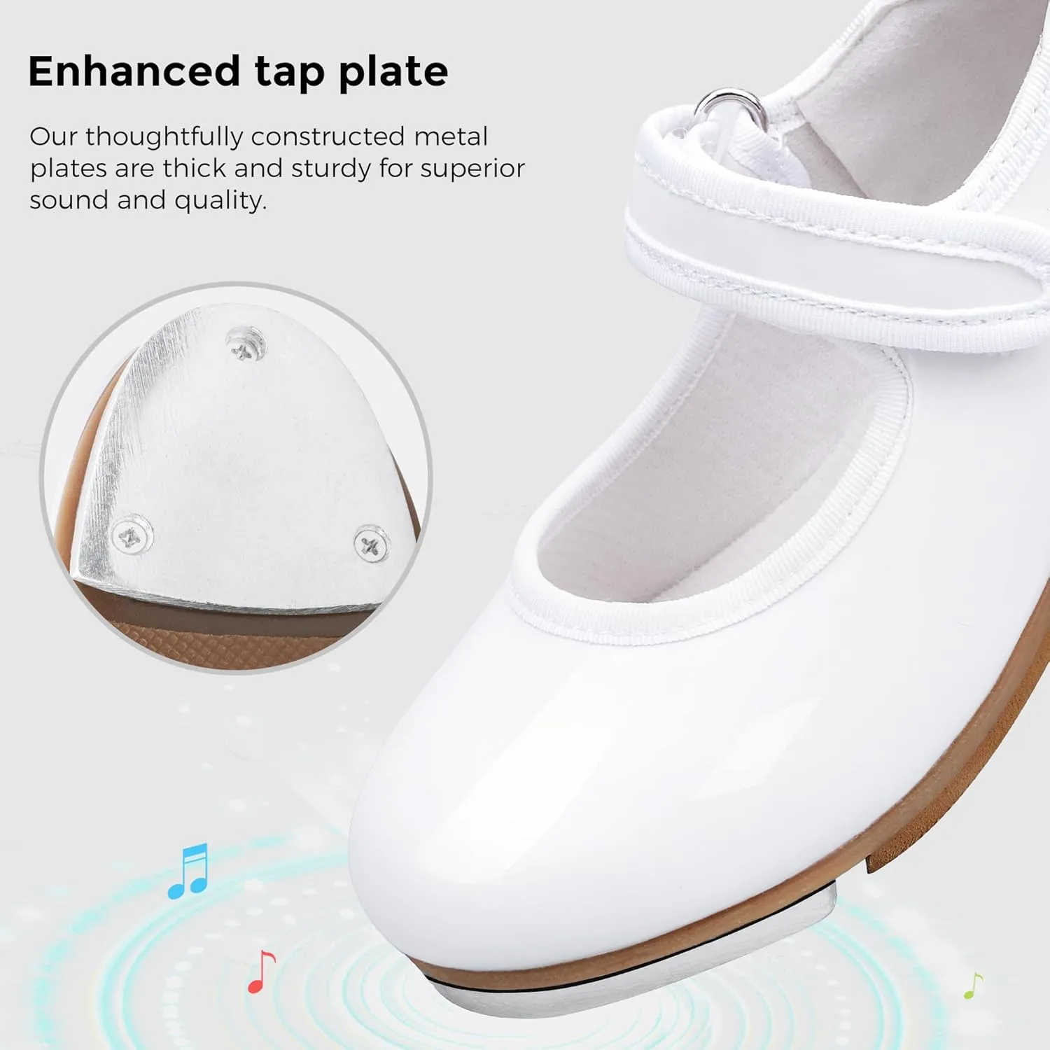 Stelle Tap Shoes for Girls Toddler Boys PU Leather Dance Shoes(Toddler/Little Kid/Big Kid)